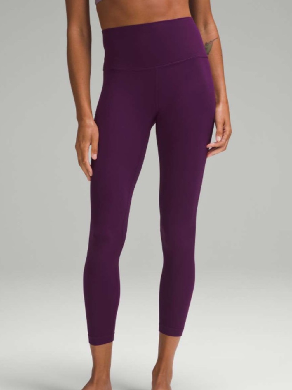Lululemon Align High-Rise Pant 25" Dramatic Magenta Purple 4